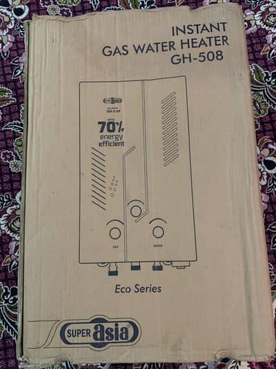 Instant gas water heater G-H 508 super Asia Eco series