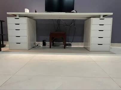 Big Size Gaming tables IKEA Style gaming workstation