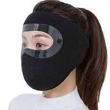 Windproof Anti-Dust Full Face Mask with Goggles