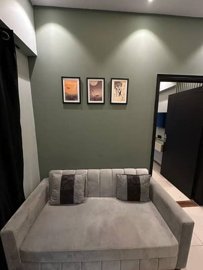 Fully Furnished Flat Available For Rent At DHA Phase 6 Muslim Commercial Lane 2