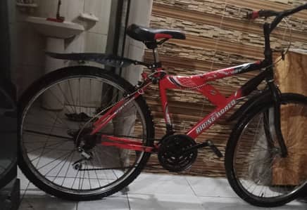 bicycle 26 inch ful size gear wali hi call no 0314.950. 5437