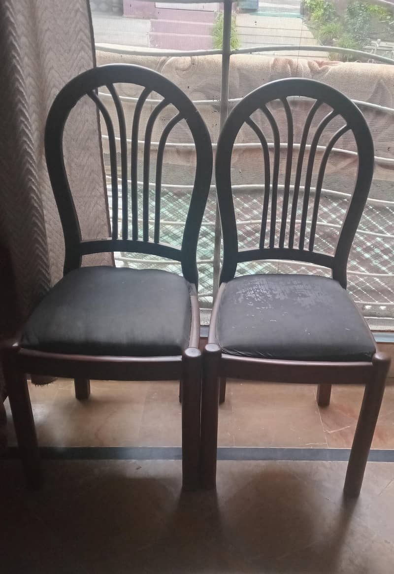 Large Dining Table with 6 Chairs 1