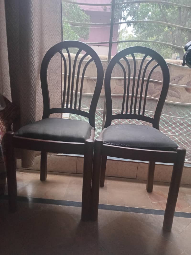 Large Dining Table with 6 Chairs 2