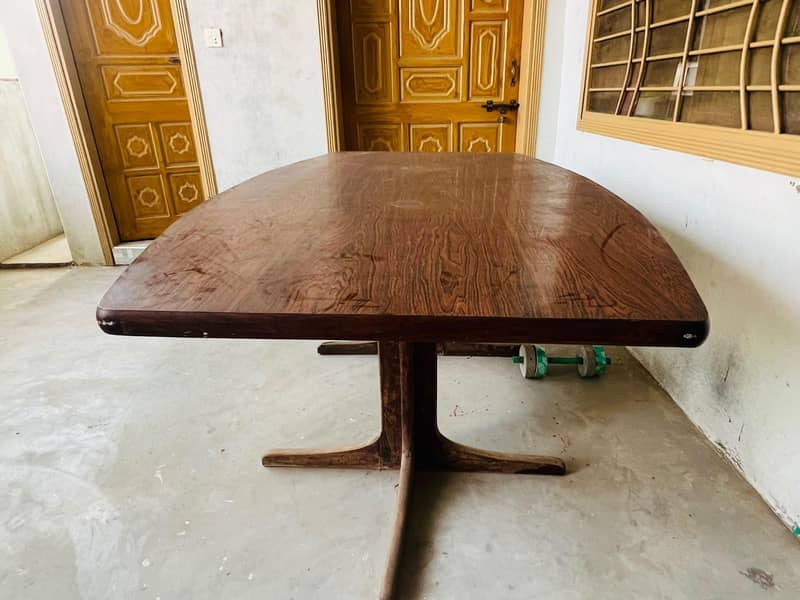 Large Dining Table with 6 Chairs 3