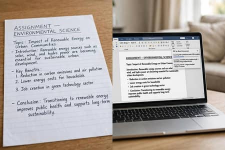 Urgent Assignment Writing and Typing Services Available
