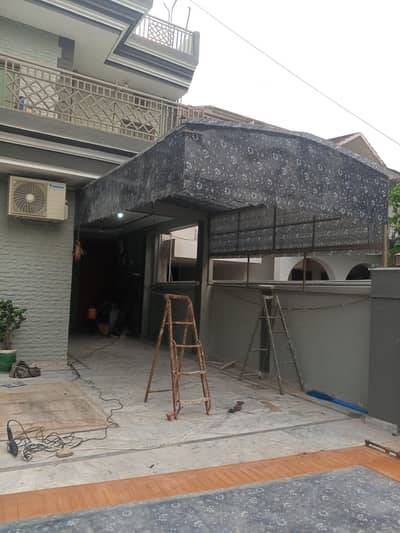 Fiberglass shed store room Windows canopies wall partition car parking