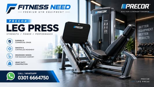 Precor Leg Extension|Precor Gym Machines|Precor Leg Press|Gym for sale