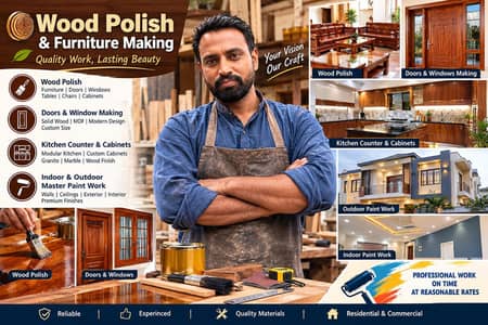 delightful furniture making and polishing
