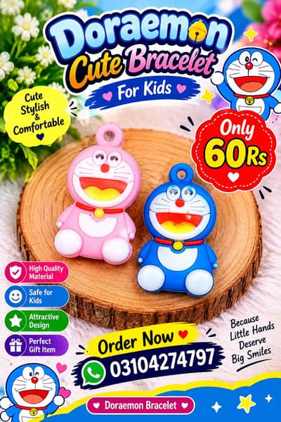 Doremone cute & stylish charms / keychains / Bag hanging (Best quality