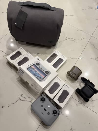 DJI MAVIC 3 PRO BATTERIES BAG RC REMOTE BATTERY CHARGING HUB ETC