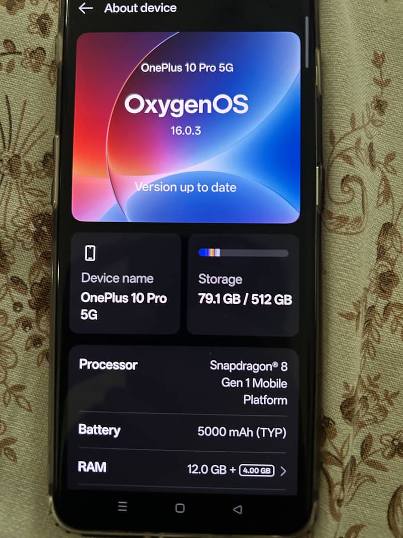 One Plus 10 Pro 8