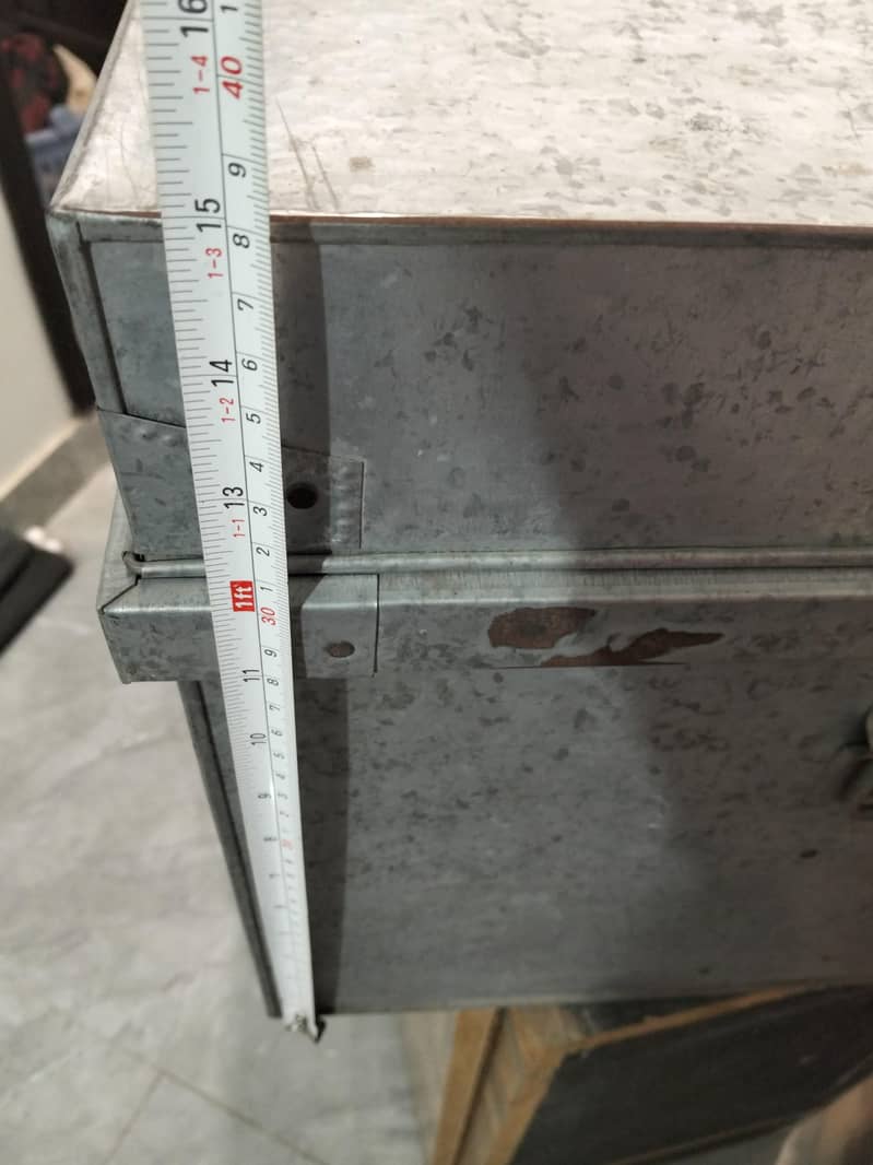 metal box . 7