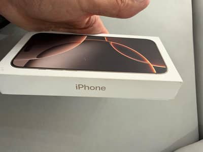 iPhone 16 pro max 256 gb