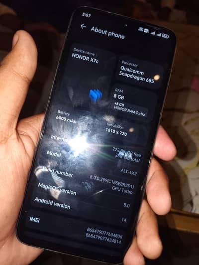 Honor X7c