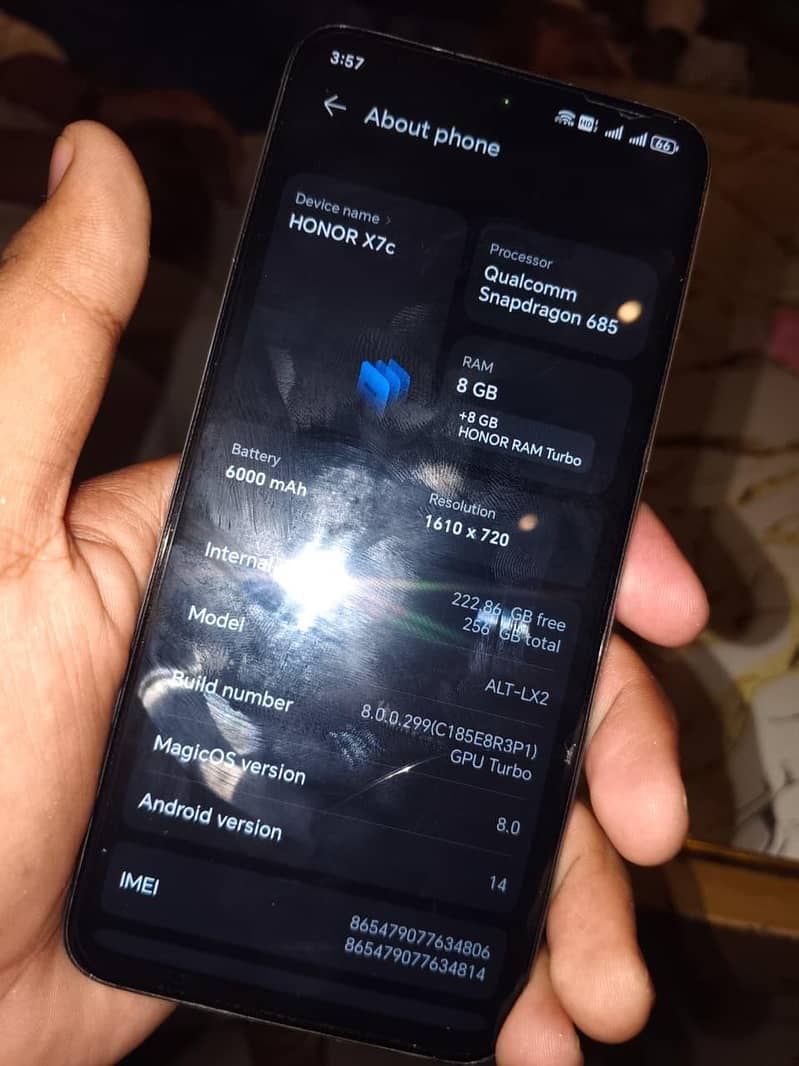 Honor X7c 0
