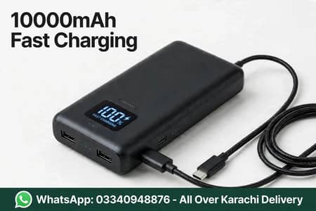 10,000 MAh Power Bank Original Fast Charging
