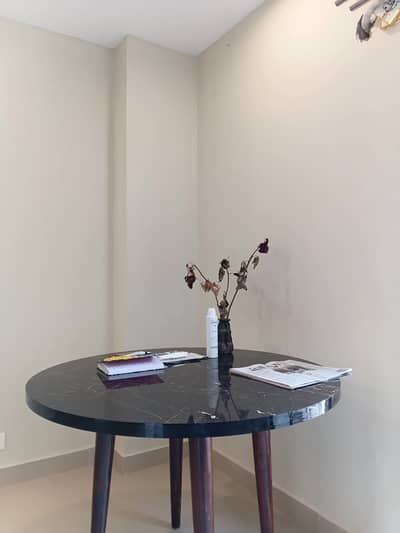 Round Designer Wooden Dining Table