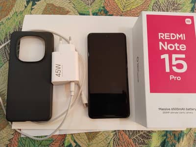 Xiaomi Redmi Note 15 Pro, 8+8 GB, 256 GB, 8 Month Warranty 10/10