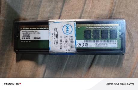 Dell Original 8GB Server RAM Brand New Seal Pack 2 Pcs Available