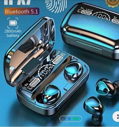 M10 Earbuds 3500mAh - LED Display