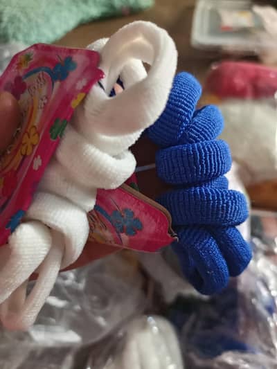 Wholesale Hair Pony Bands - Thick Hair Rubber Bands - 40 Rs Per Piece