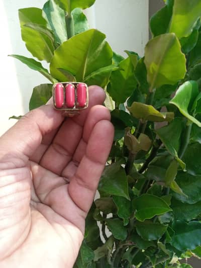 Beautiful Marjan Stone S Ring for Men | Stylish Antique Desig