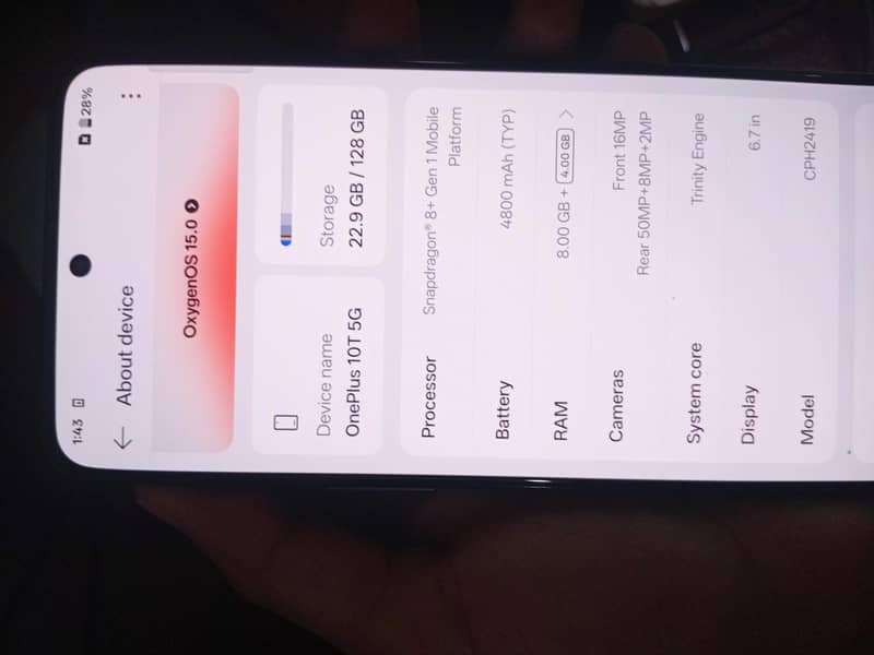 One Plus 10T 5