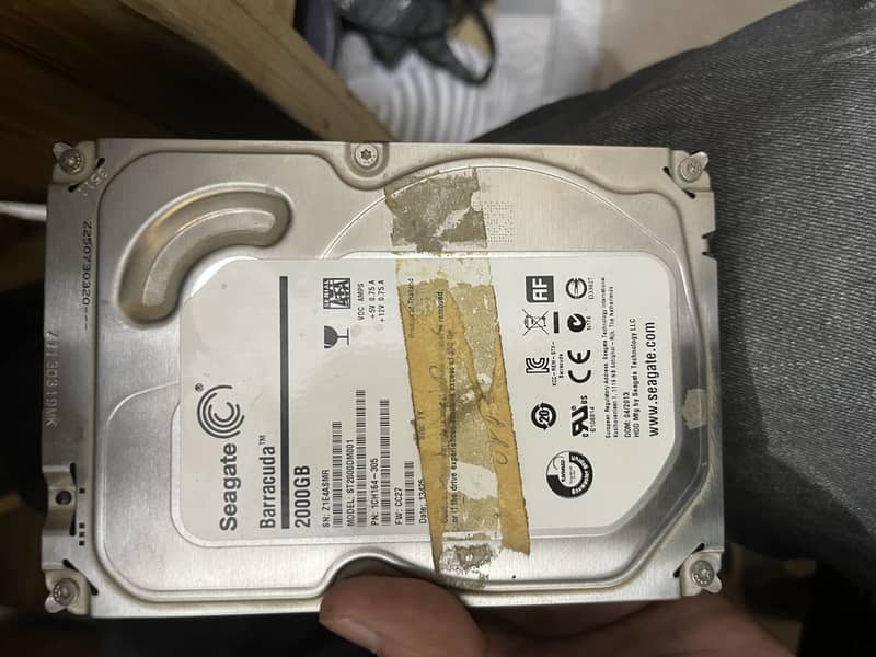 Seagate BarraCuda 2000GB 0