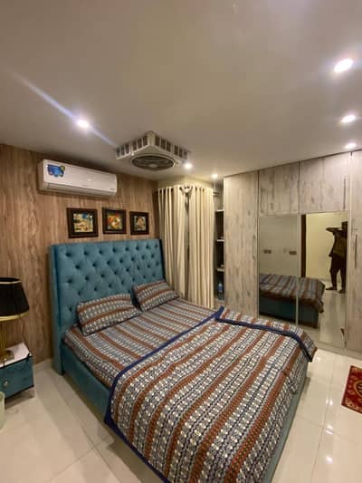 ONE BEDROOM FURNISHED APARTMENT FOR RENT IN IQBAL BLOCK BAHRIA TOWN LAHORE