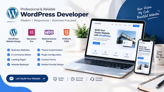 Get a Professional WordPress Website for Your Business