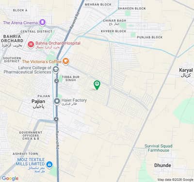 Buy A Residential Plot Of 10 Marla In Bahria Orchard Phase 4 - Block G4