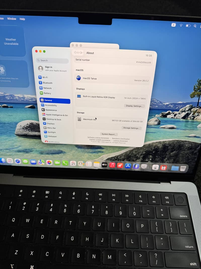 Macbook Pro M1 Pro 6