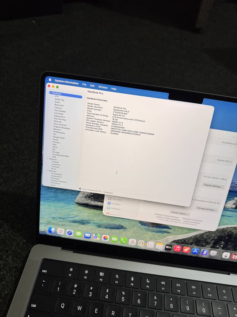 Macbook Pro M1 Pro 7