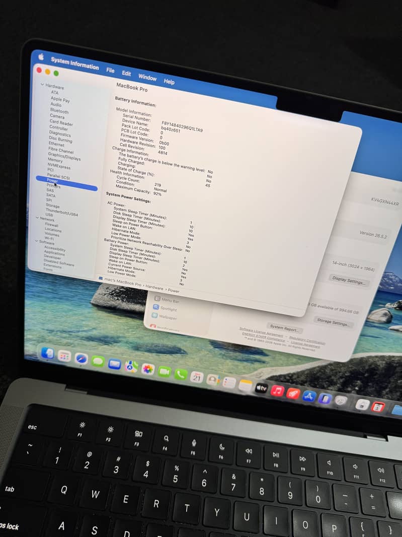 Macbook Pro M1 Pro 8