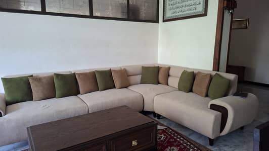 L shaped with corner 7 seater for sale