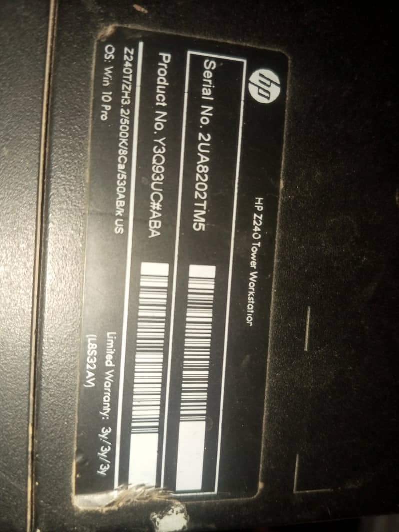 HP. Z240 1