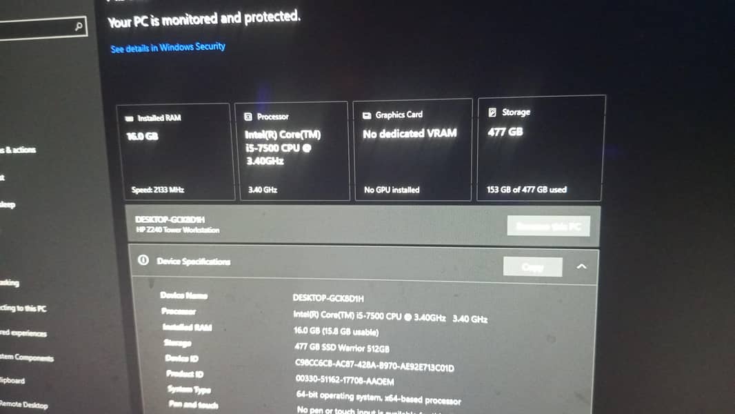 HP. Z240 2