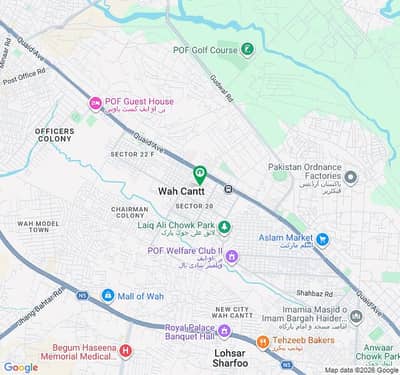 Prime 4 Kanal Main Road Commercial Property & Farmhouse in Wah Cantt Ideal High-Rental Investment