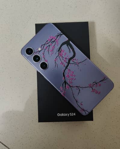 Samsung Mobile S24 with box 10/10
