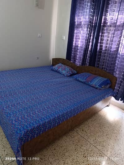 Two Wooden Single Bed Available for sale