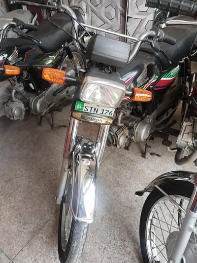 Honda CD 70 2017 model normal condition