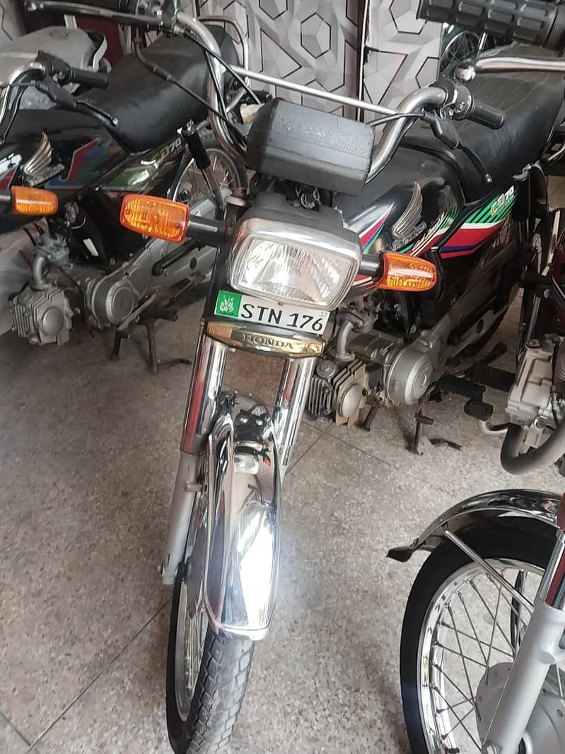 Honda CD 70 2017 model normal condition 0