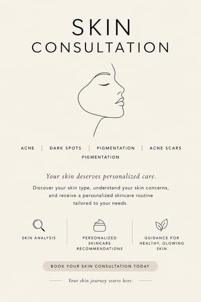 Skin Care Consultation