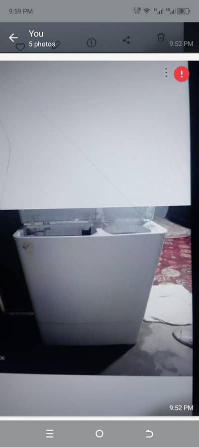 washing machine