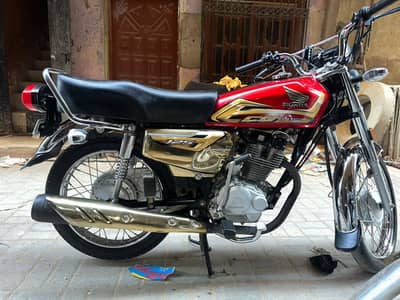 HONDA || CG 125 || Special Gold Edition || Model 2026