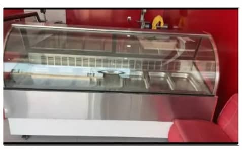 Display Counter Food Display Showcase,Chiller ,Salad Bar Steel Counte