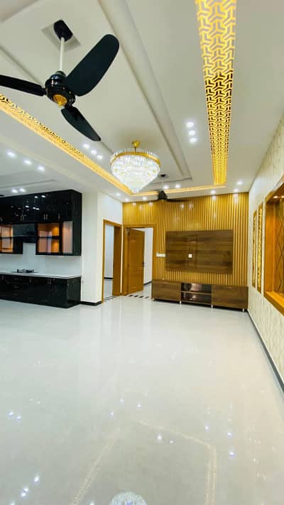 10 Marla brand new proper double unite house available for rent near park musjid or commercial