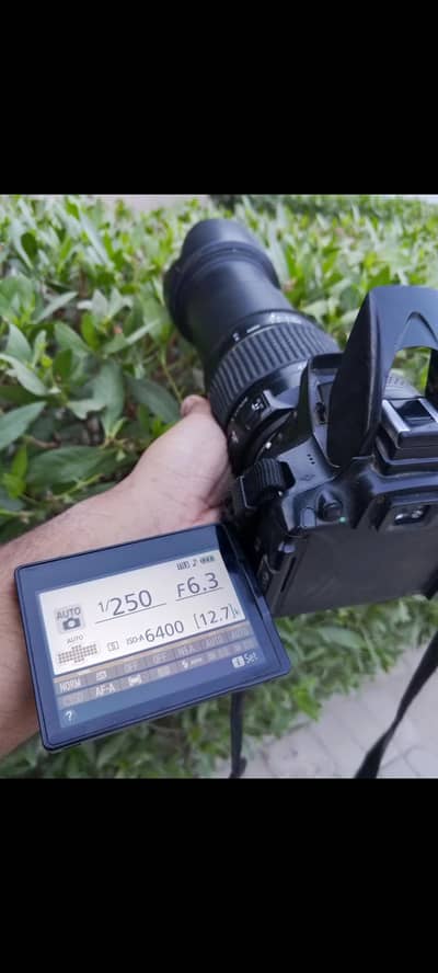 Nikon D3500 DSLR Camera with Tamron 18-270mm Zoom Lens
