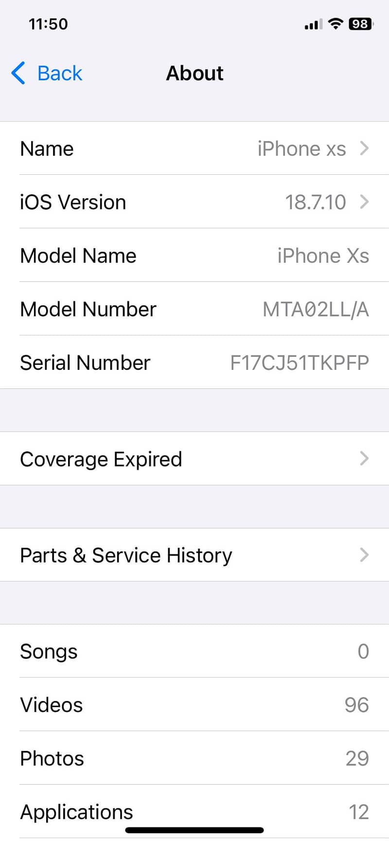 Apple iPhone XS 0