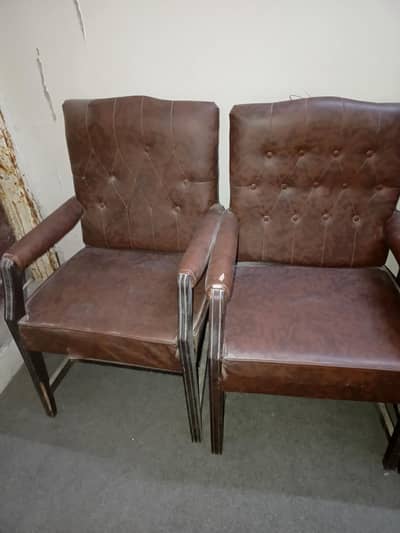 office chairs wooden leather material